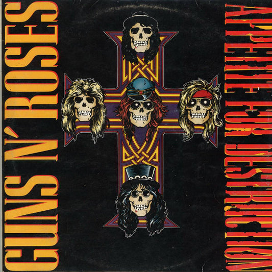 Guns N' Roses : Appetite For Destruction (LP, Album)