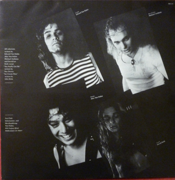 Van Halen : Van Halen (LP, Album, RE)