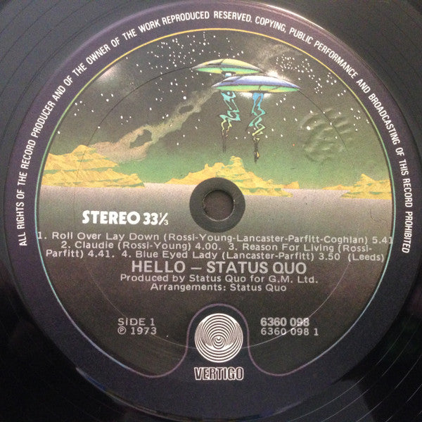 Status Quo : Hello! (LP, Album)