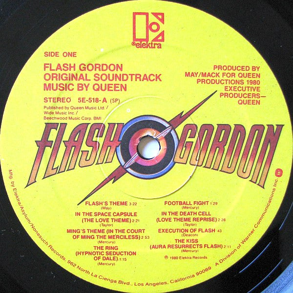 Queen : Flash Gordon (Original Soundtrack Music) (LP, Album, SP )