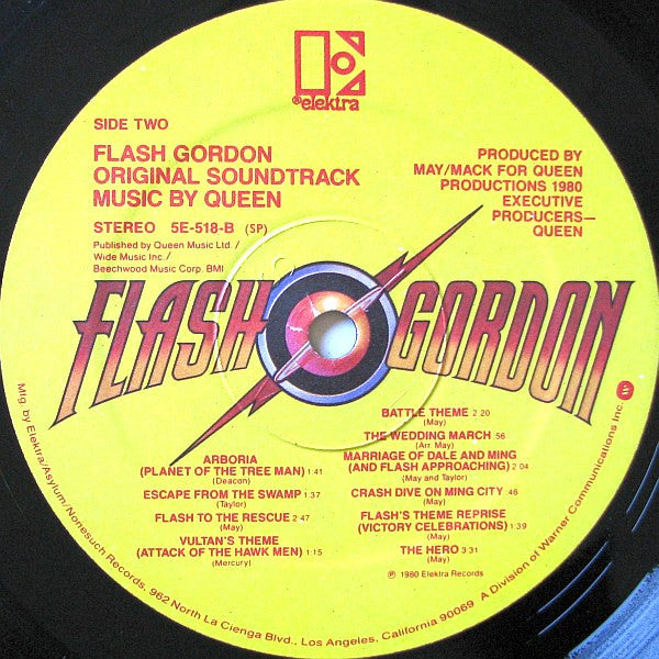 Queen : Flash Gordon (Original Soundtrack Music) (LP, Album, SP )