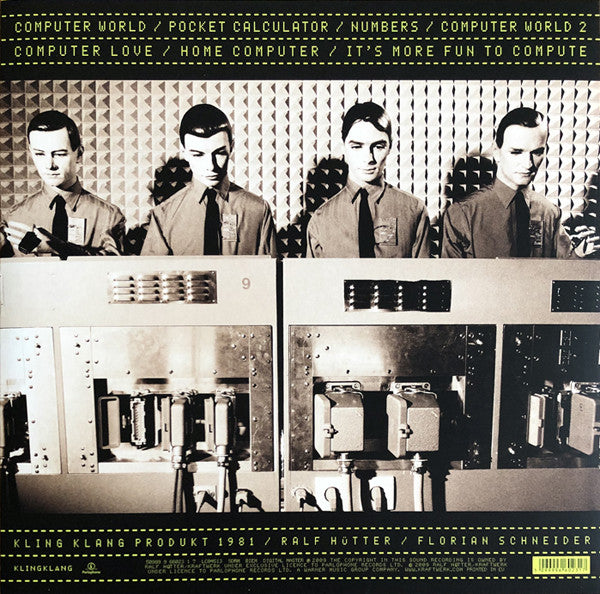 Kraftwerk : Computer World (LP, Album, RE, RM)