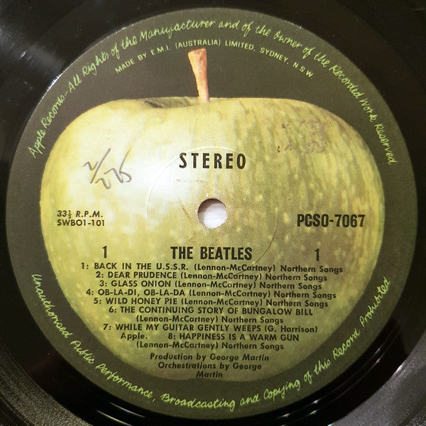 The Beatles : The Beatles (2xLP, Album, Num, RP)