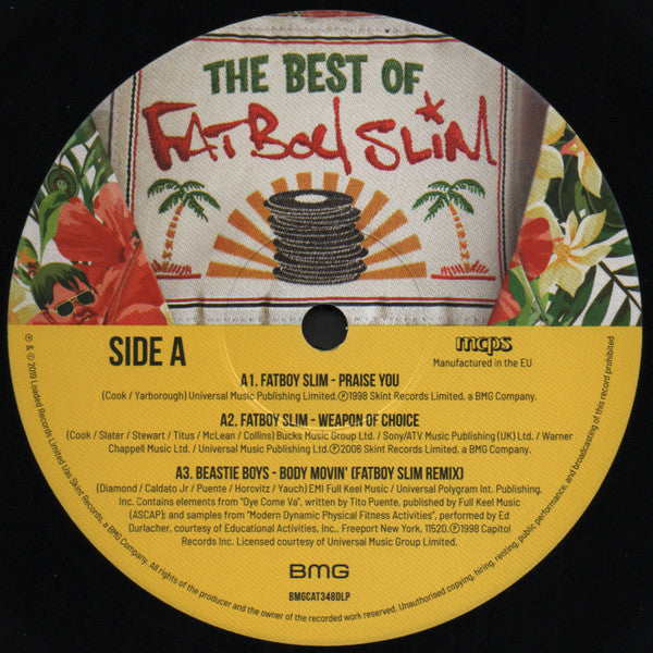 Fatboy Slim : The Best Of Fatboy Slim (2xLP, Comp)