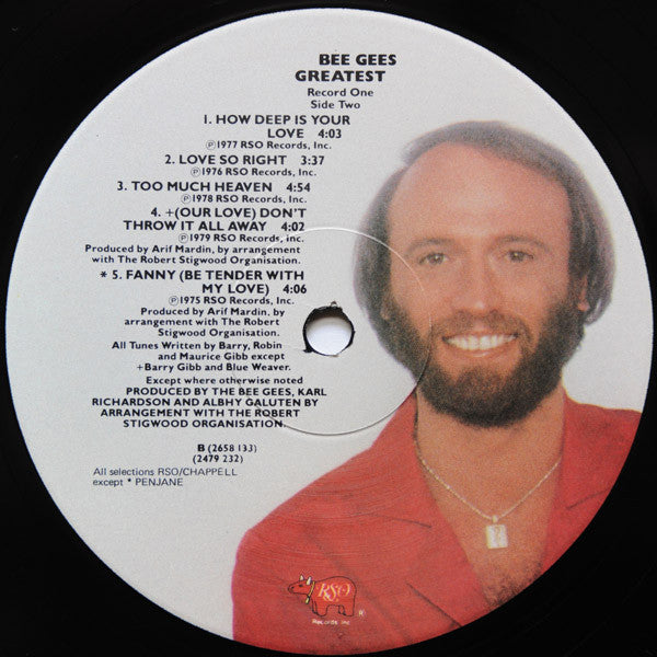 Bee Gees : Greatest (2xLP, Comp, Tri)