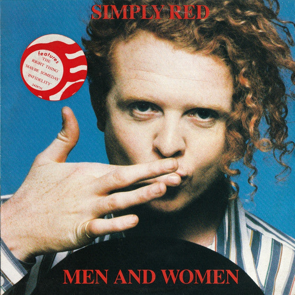 Simply Red : Men And Women (LP, Album)