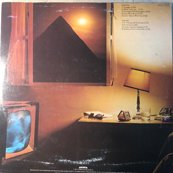 The Alan Parsons Project : Pyramid (LP, Album, RE)