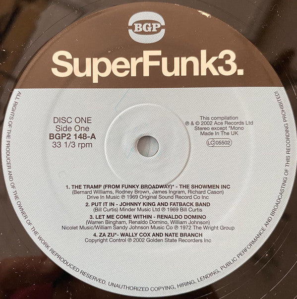 Various : SuperFunk3. (2xLP, Comp)