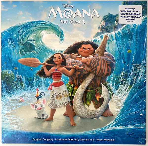 Various : Moana The Songs (LP)