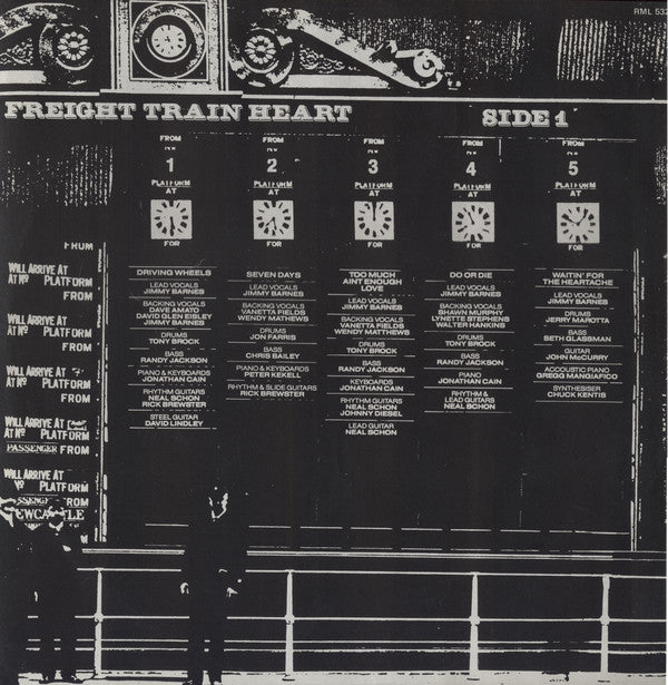 Jimmy Barnes : Freight Train Heart (LP, Album)