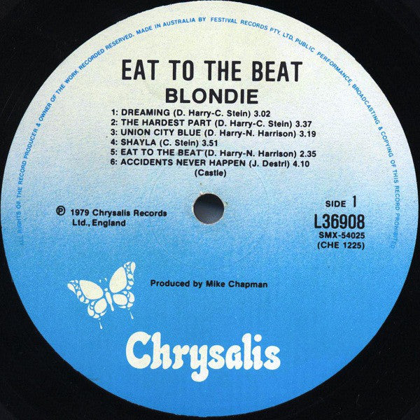 Blondie : Eat To The Beat (LP, Album, Gat)