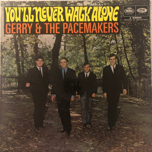 Gerry & The Pacemakers : You'll Never Walk Alone (LP, Album, RP)