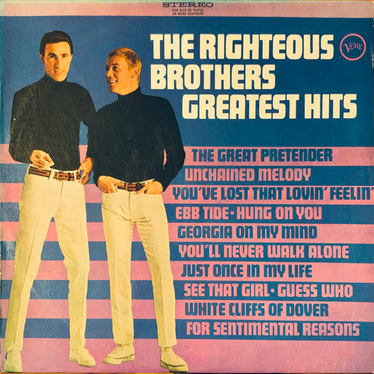 The Righteous Brothers : Greatest Hits (LP, Comp)