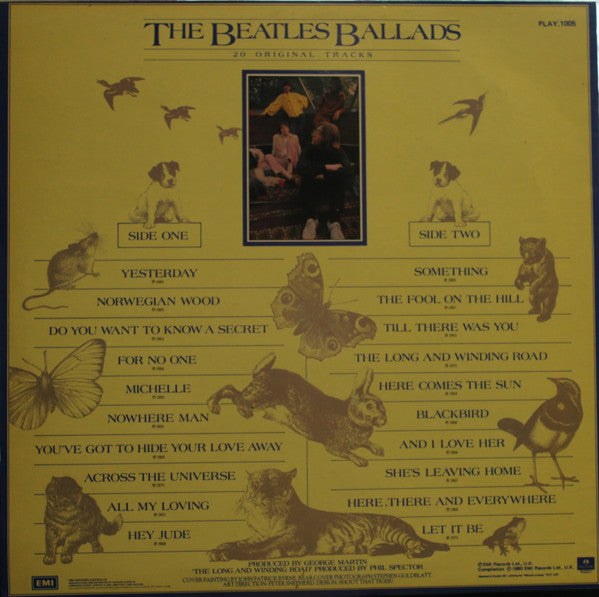 The Beatles : The Beatles Ballads (LP, Comp, EMI)