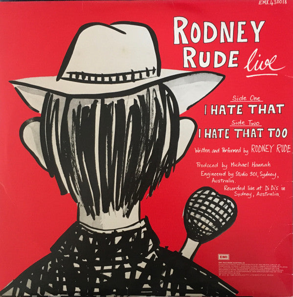 Rodney Rude : Live (LP, Album, Cre)