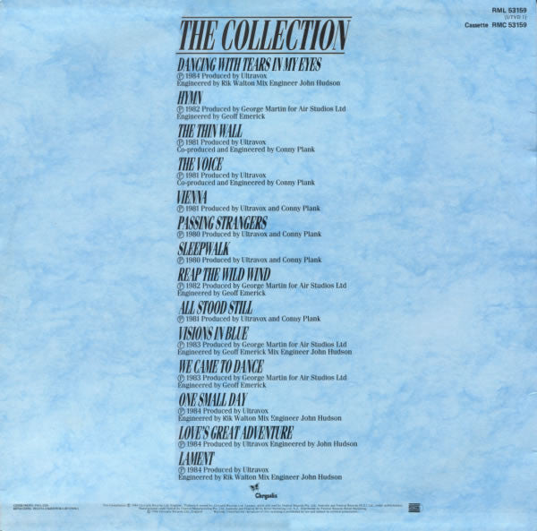 Ultravox : The Collection (LP, Comp, Ltd + 12", Comp, Ltd, Red)