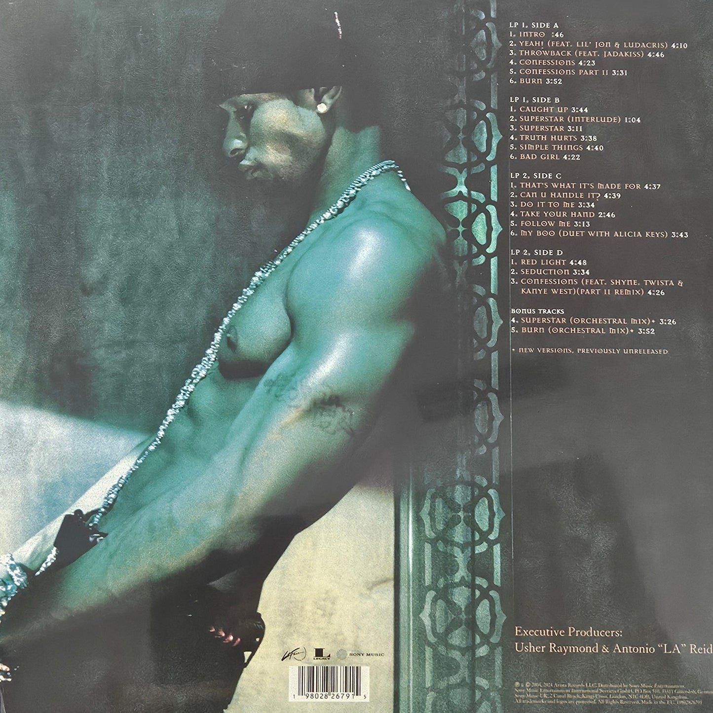 Usher – Confessions (2 x Vinyl, LP, Album, Remastered, 20th Anniversary Edition)