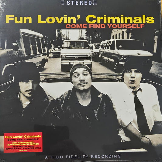 Fun Lovin' Criminals ‎– Come Find Yourself (2 x Vinyl, LP, Album, Limited Edition, Red/Yellow, 180g, Gatefold)