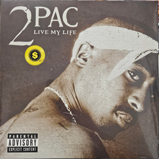 2Pac – Live My Life (2024) (Limited Edition Gold Colour Vinyl LP) Tupac