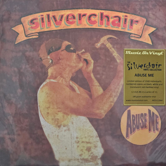 SILVERCHAIR - ABUSE ME  VINYL LIMITED EDITION /1500 RED BLACK WHITE COLOURED