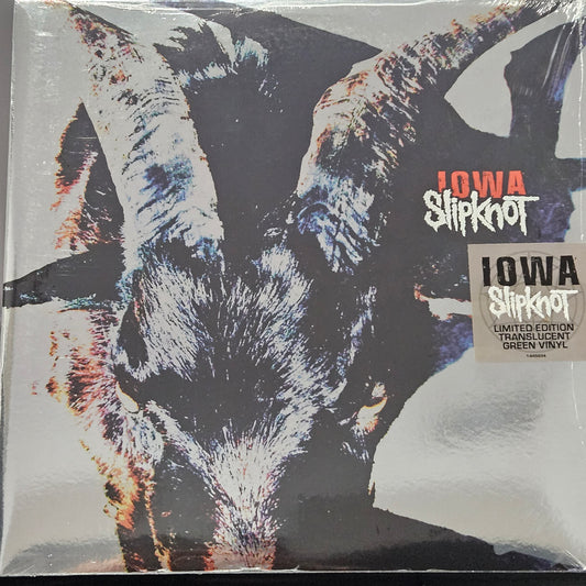 Slipknot – Iowa (2 x Vinyl, LP, Album, Limited Edition, Translucent Green) Gatefold