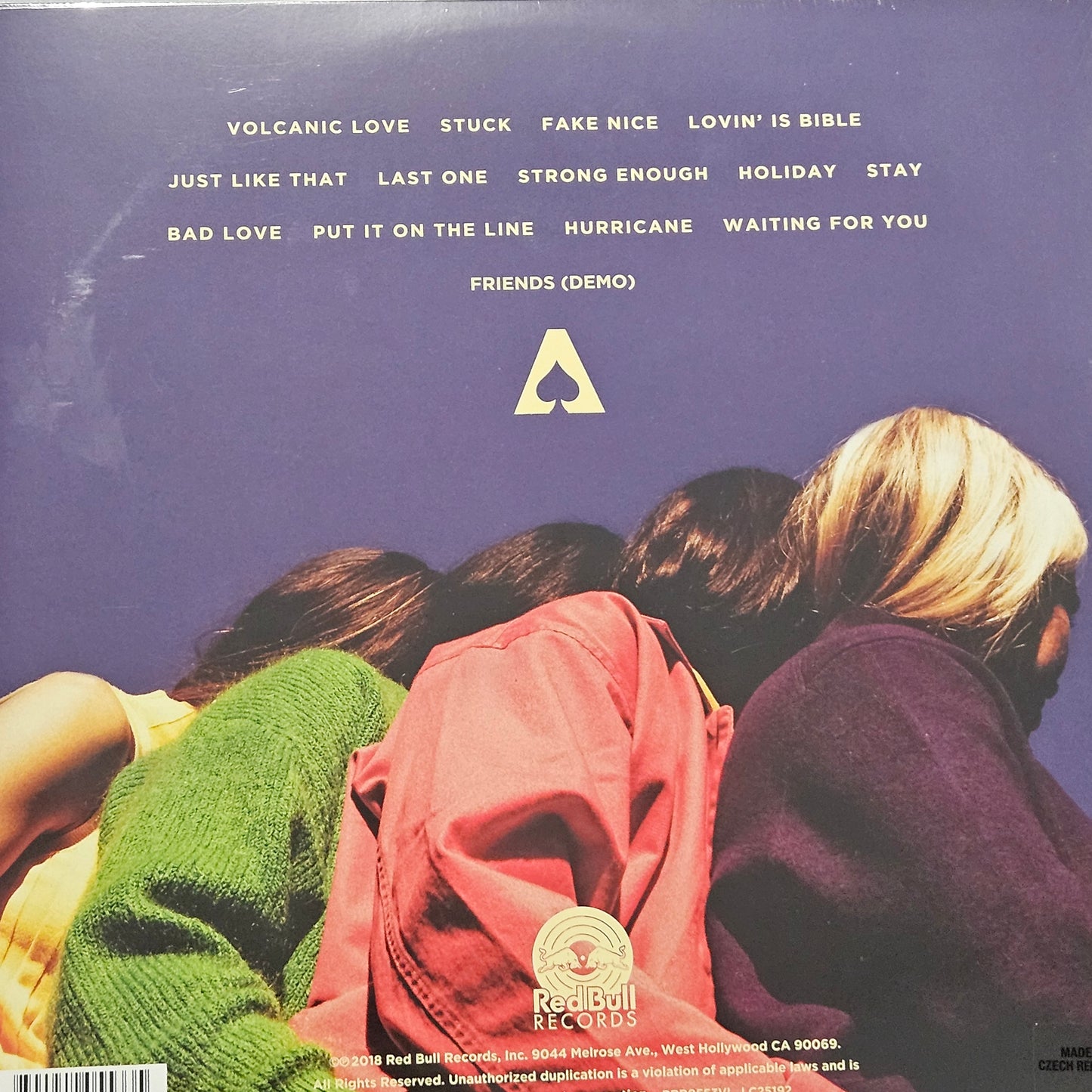 The Aces - When My Heart Felt Volcanic LP Clear 2LP GATEFOLD