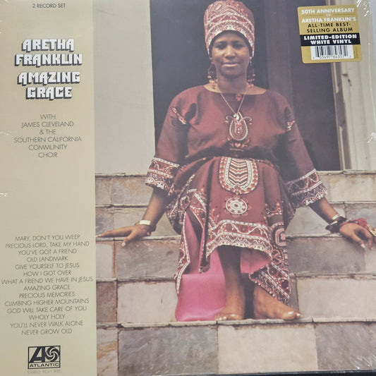 Aretha Franklin – Amazing Grace (2xLP, Gatefold, White Vinyl)