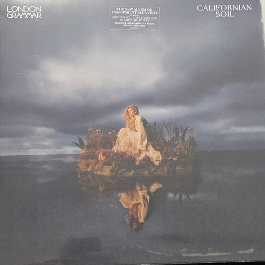 London Grammar - Californian Soil Transparent BLUE Vinyl