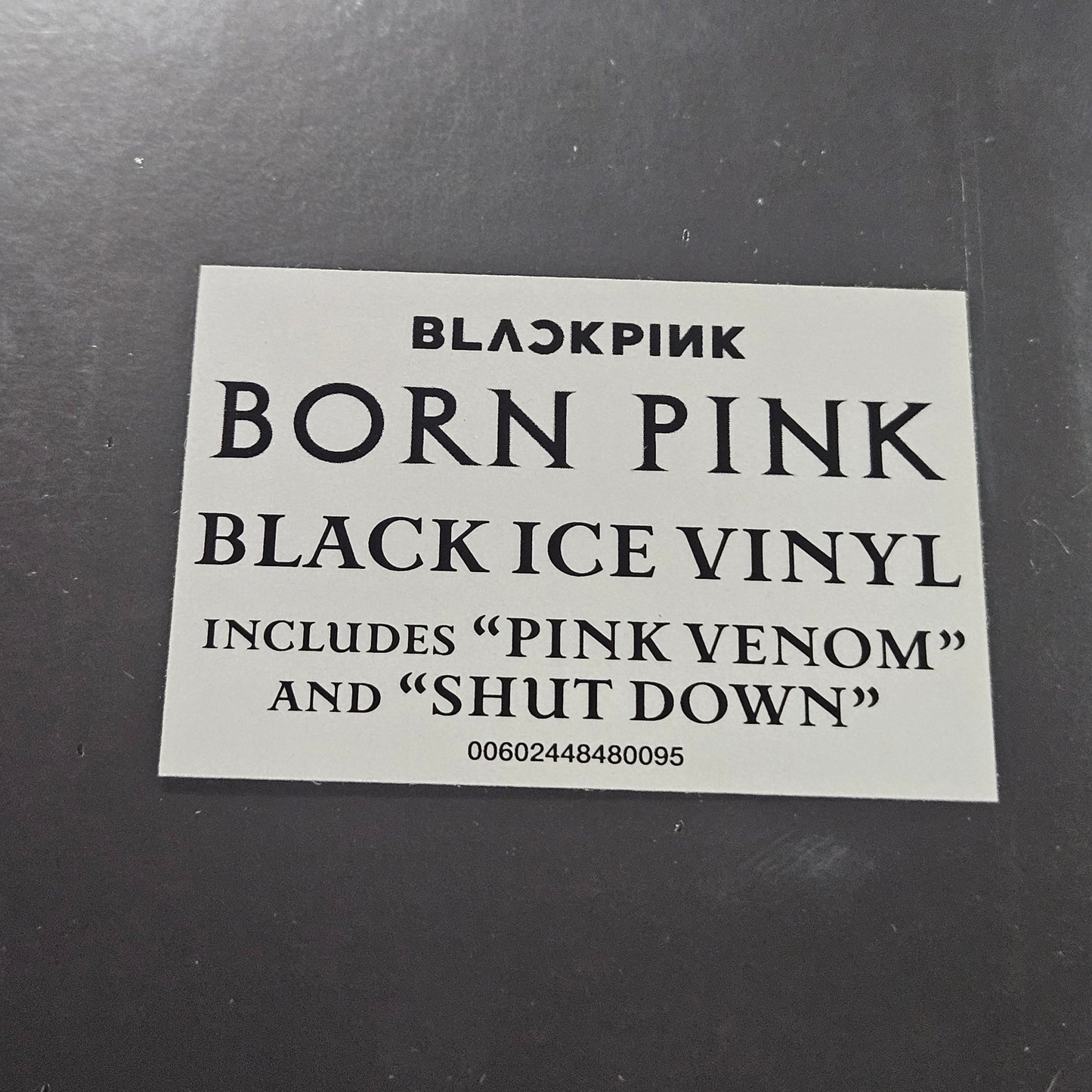 BLACKPINK – Born Pink (Vinyl, LP, Album, Black Ice)