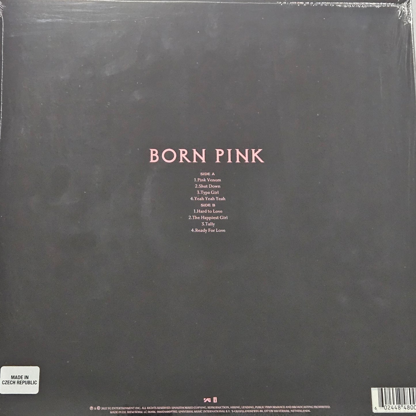 BLACKPINK – Born Pink (Vinyl, LP, Album, Black Ice)