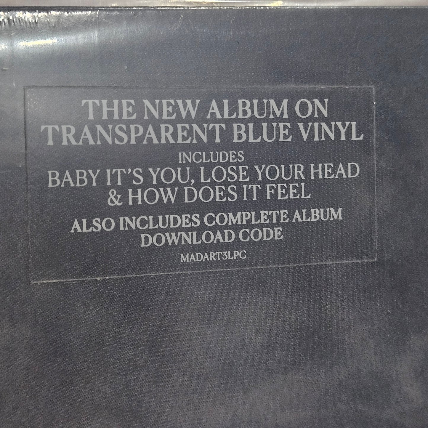 London Grammar - Californian Soil Transparent BLUE Vinyl