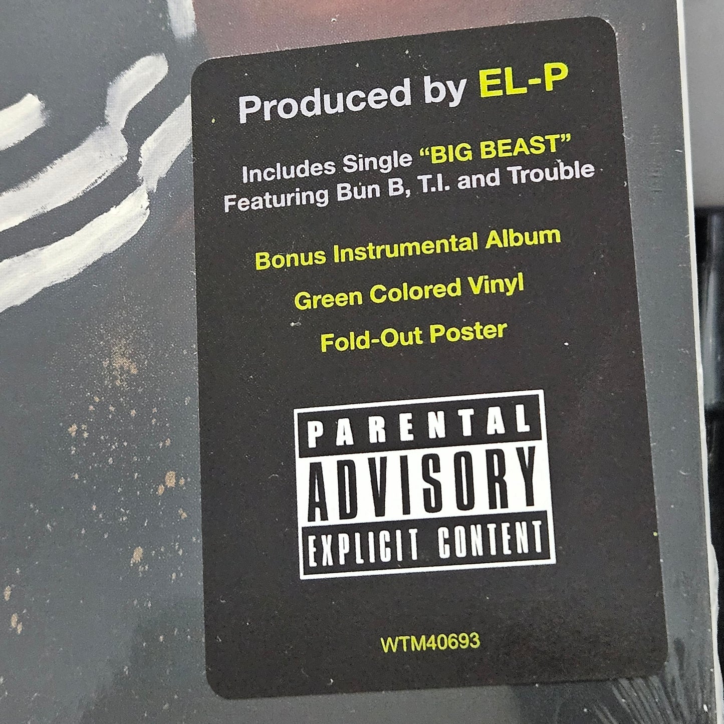 Killer Mike – R.A.P. Music (2 x Vinyl, LP, Album, Green)