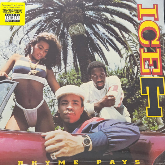 ICE T RHYME PAYS YELLOW VINYL