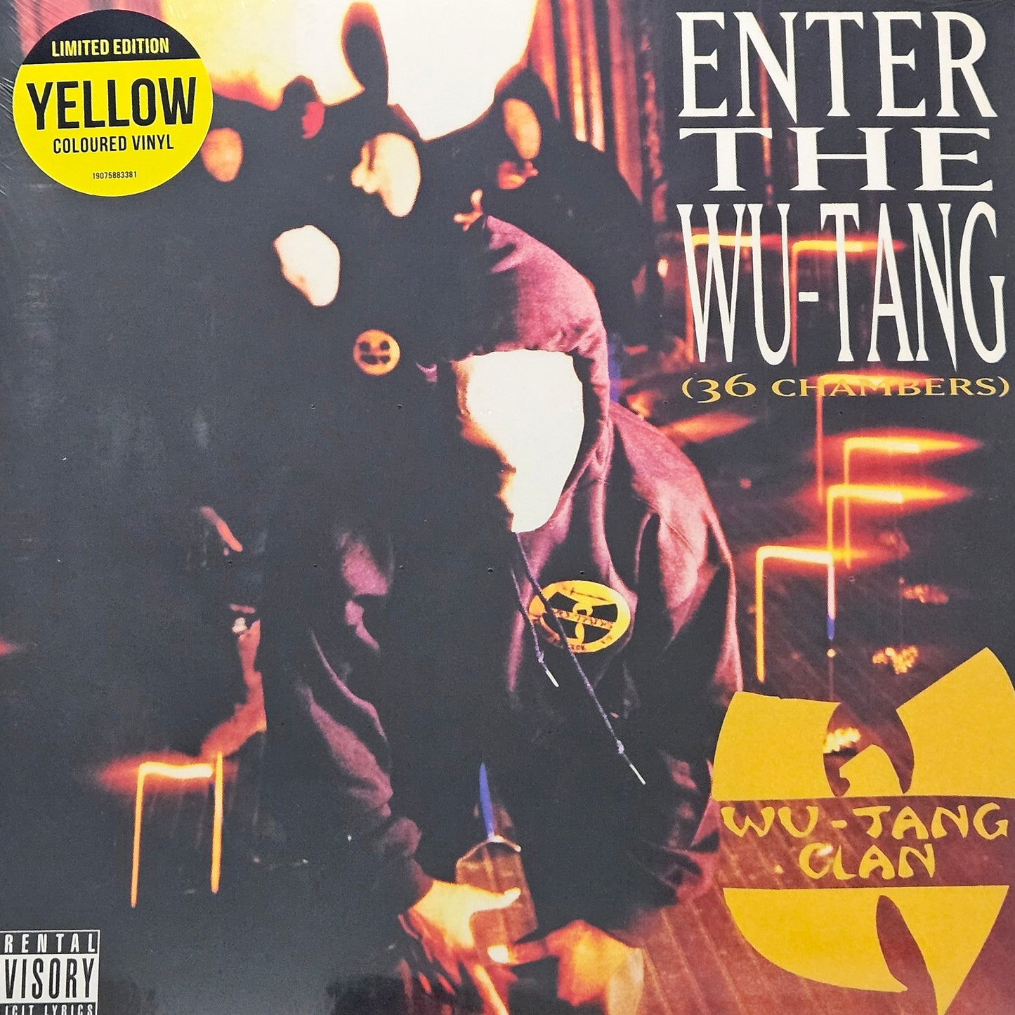 Wu-Tang Clan - Enter The Wu-Tang Clan: 36 Chambers (LP) Yellow Vinyl Record Yellow Vinyl