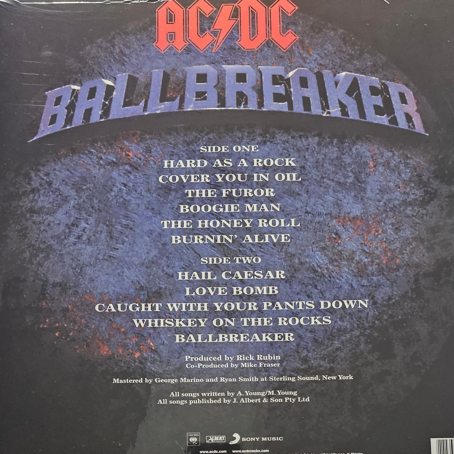 ACDC BALLBREAKER VINYL