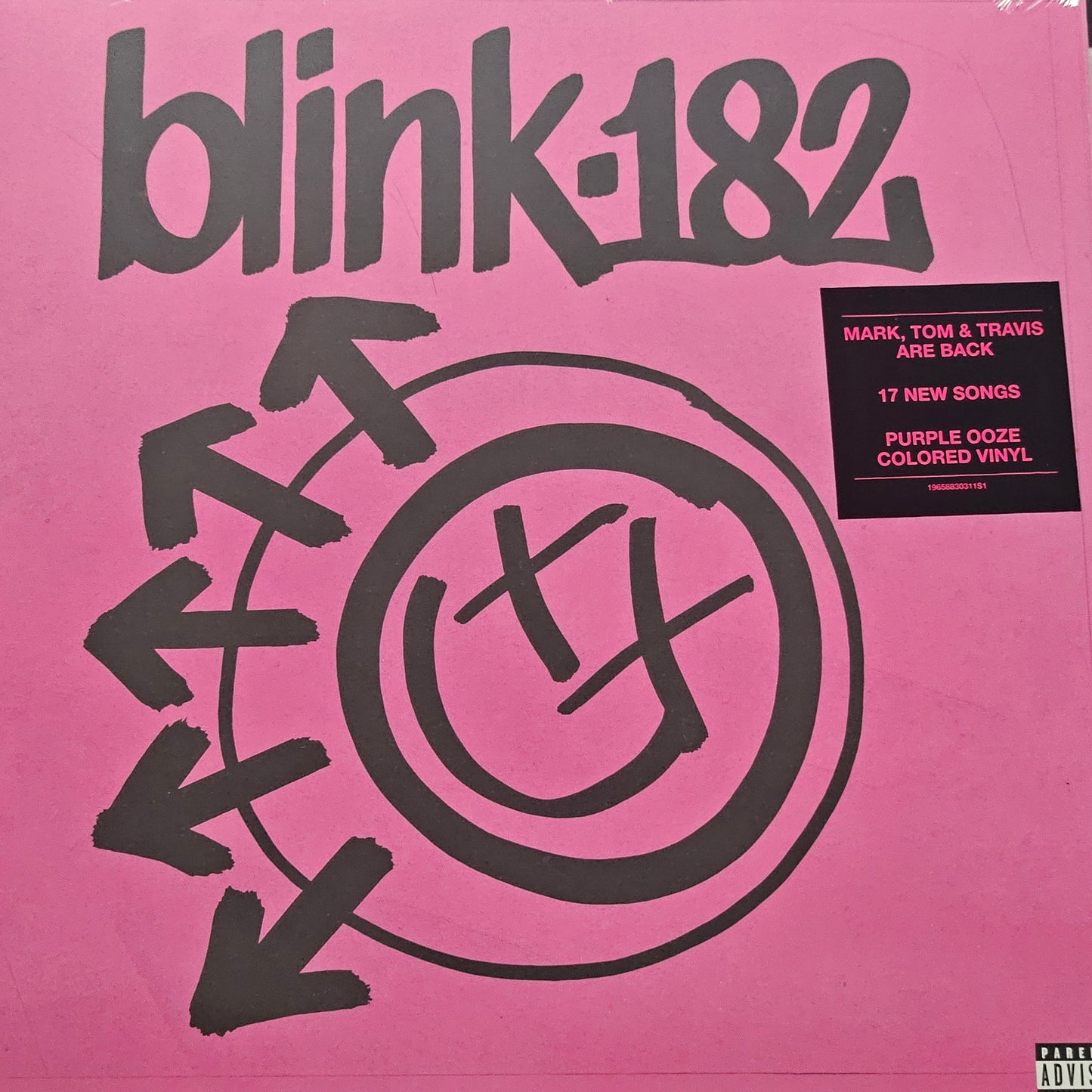 BLINK 182 - ONE MORE TIME... - LIMITED EDITION PURPLE OOZE VINYL GATEFOLD