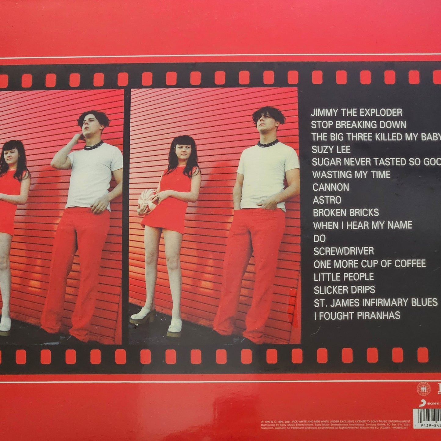 THE WHITE STRIPES - SELF TITLES DEBUT VINYL