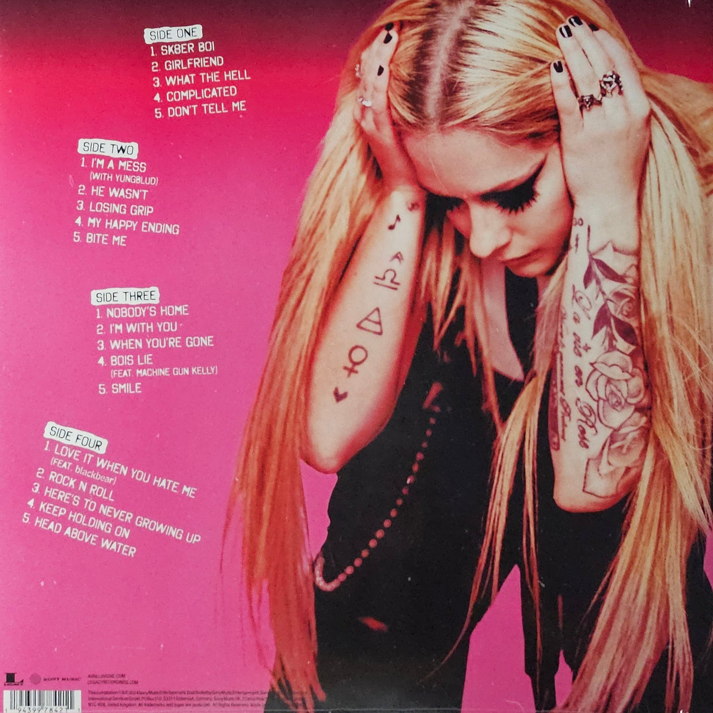 Avril Lavigne - Greatest Hits 2LP Vinyl