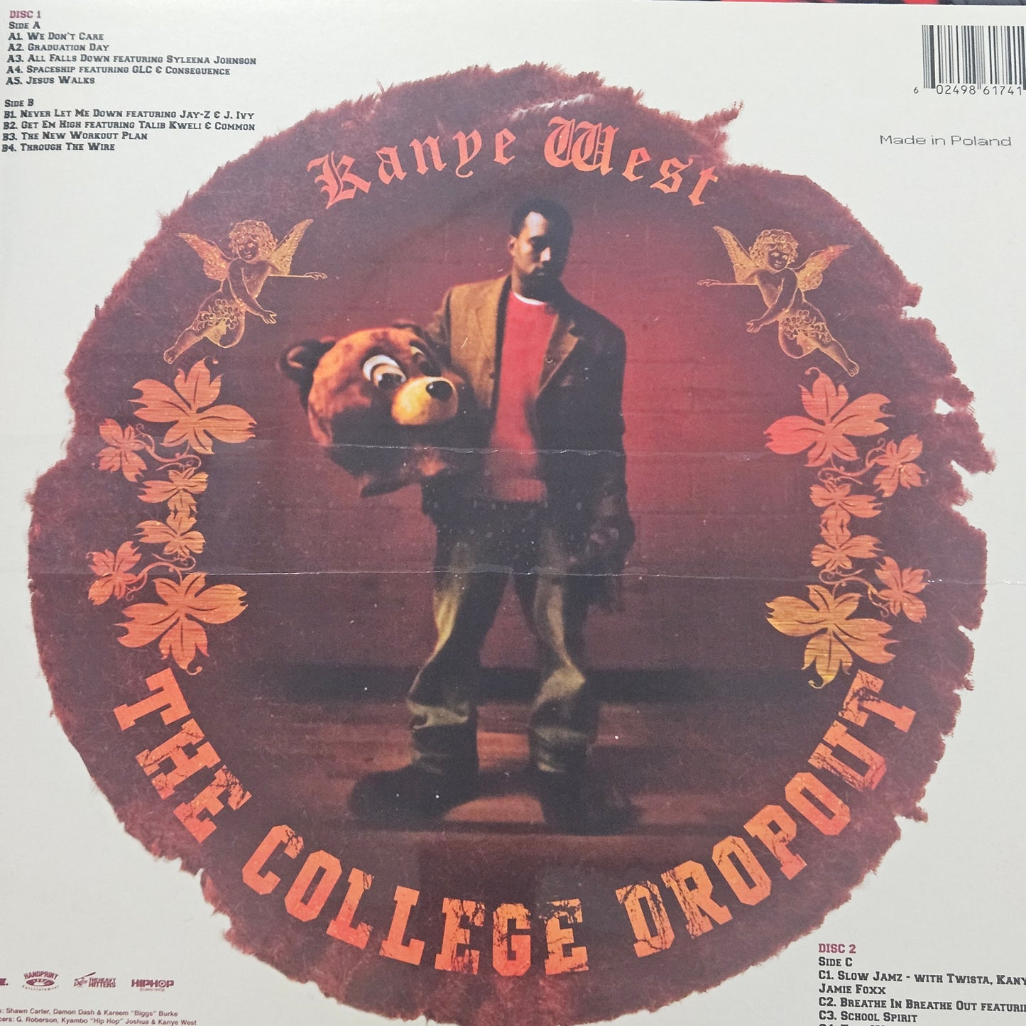 KANYE WEST THE COLLEGE DROPOUT VINYL 2LP GATEFOLD