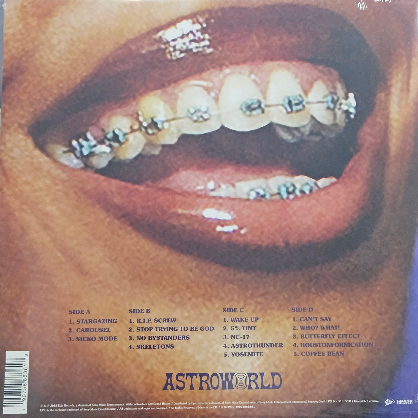 Travis Scott - Astroworld Vinyl 2LP