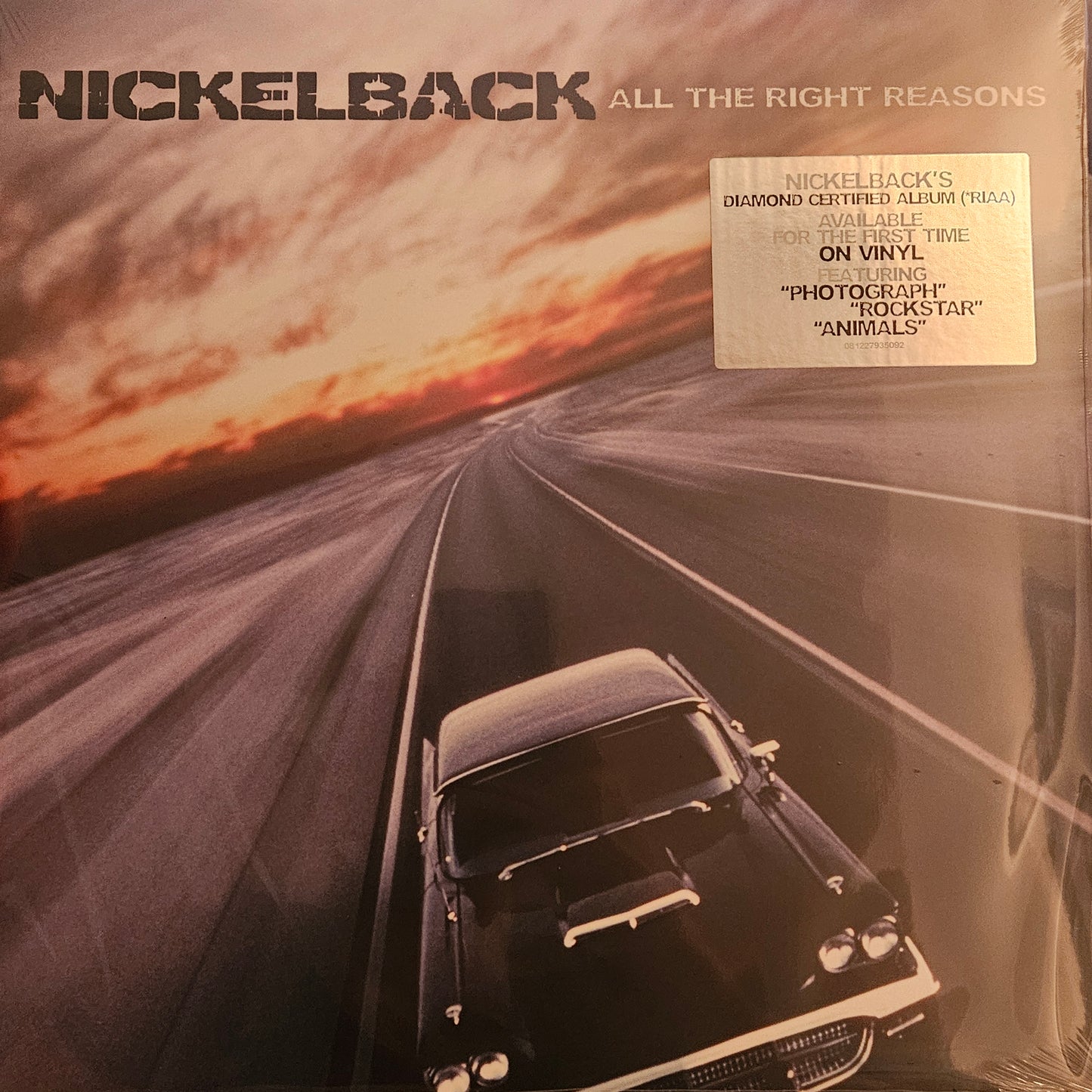 Nickelback - ALL THE RIGHT REASONS VINYL