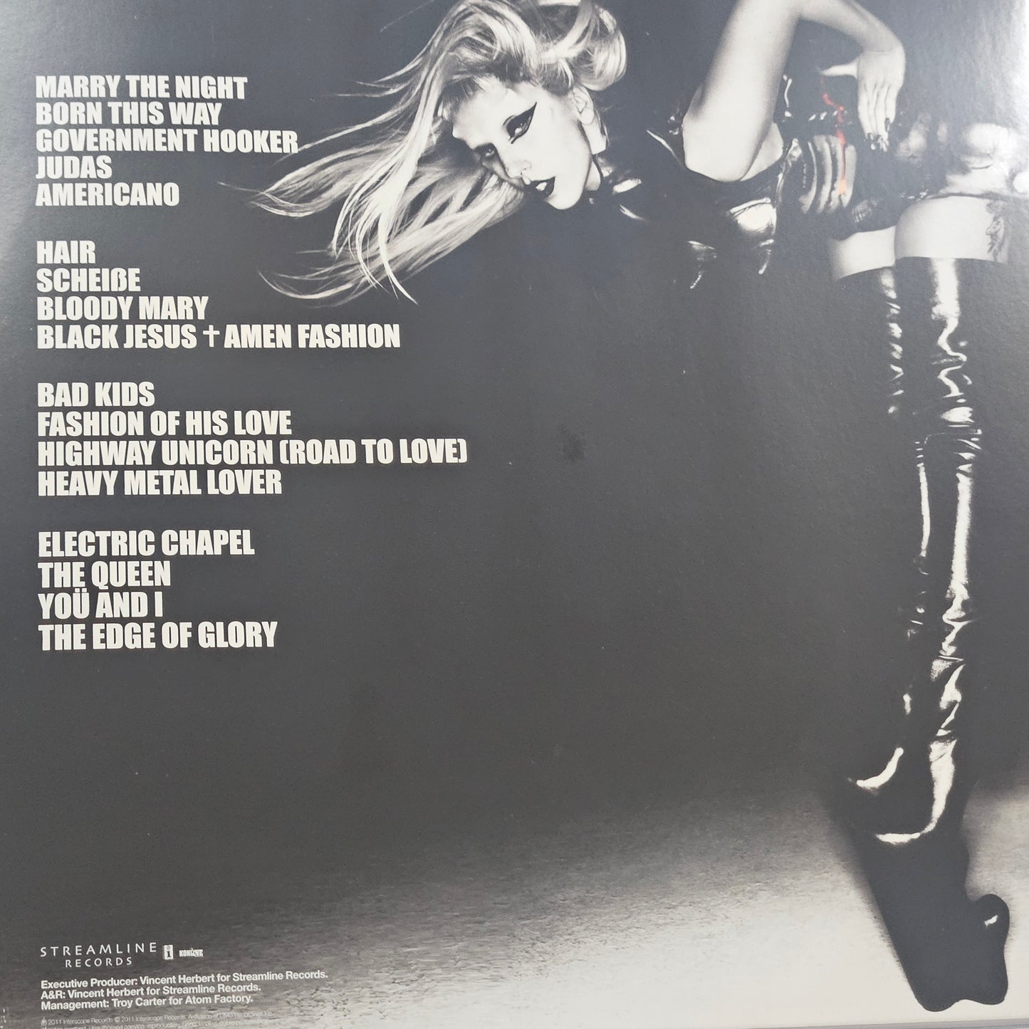 LADY GAGA - BORN THIS WAY (2LP) VINYL GATEFOLD