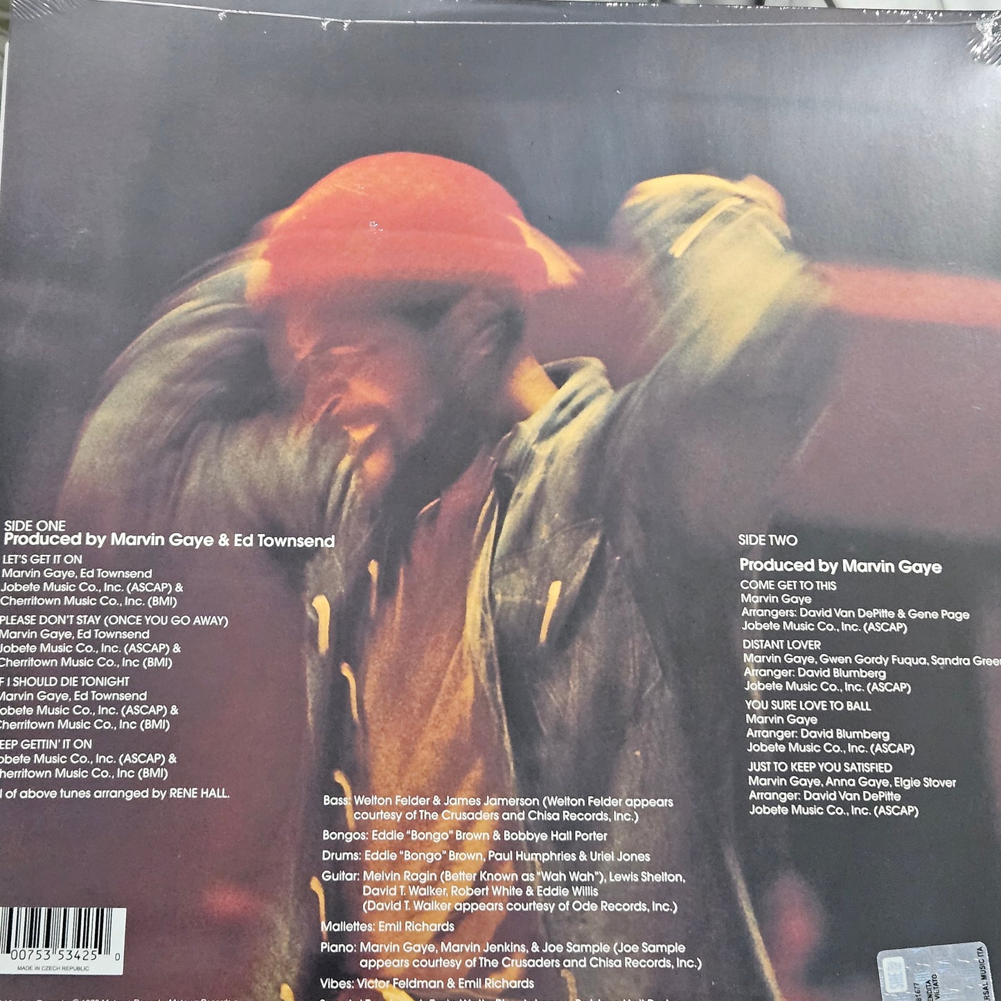 MARVIN GAYE - LETS GET IT ON VINYL GATEFOLD