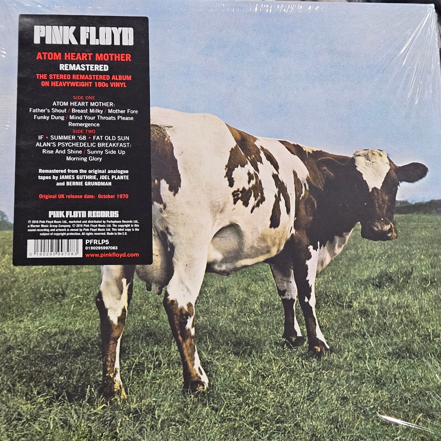 Pink Floyd – Atom Heart Mother (Vinyl, LP, Album, Remastered, Stereo, Gatefold, 180g)