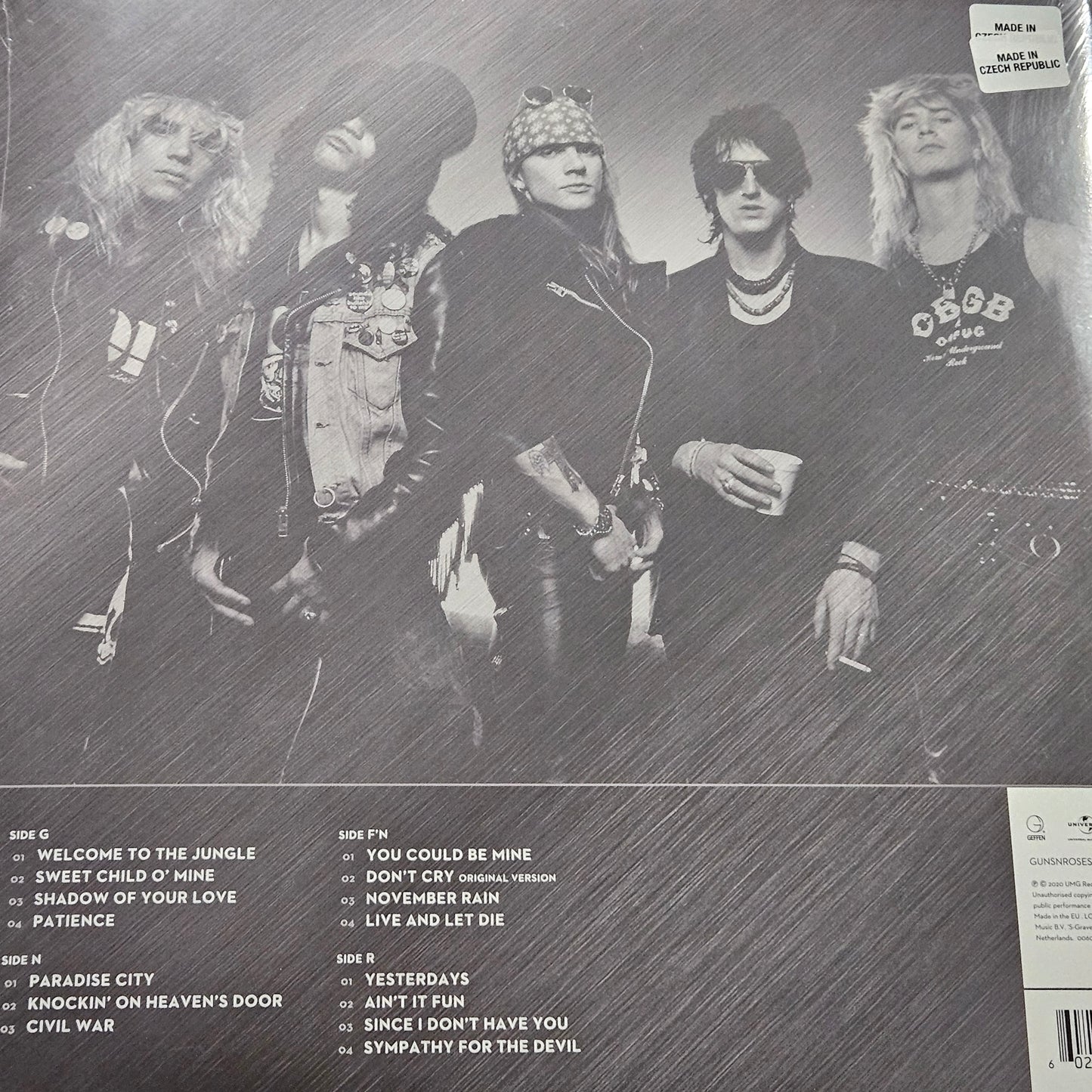 Guns N' Roses - Greatest Hits (2LP) - 180g Vinyl Gatefold