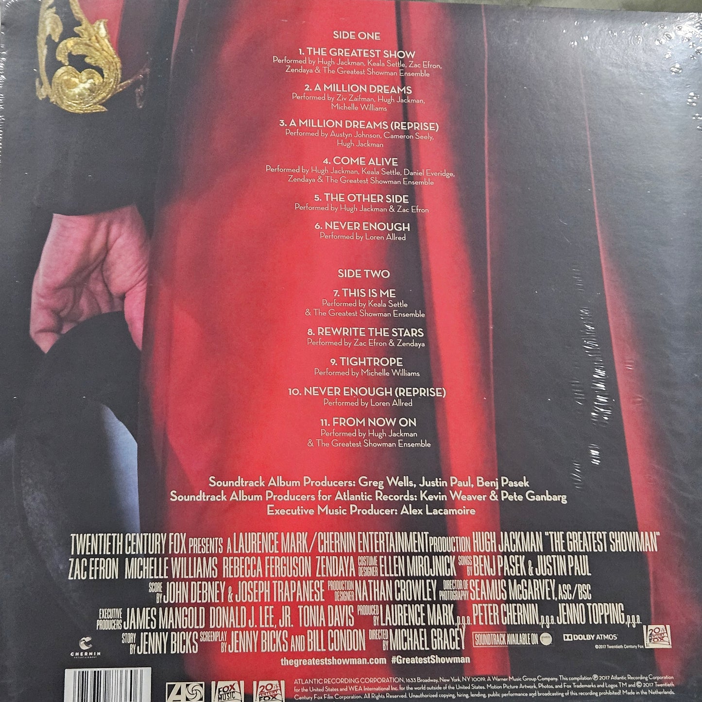 The Greatest Showman: Original Motion Picture Soundtrack (Vinyl, LP, Album)