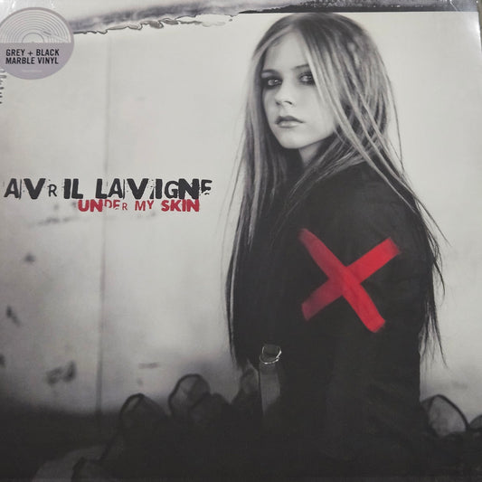 Avril Lavigne - UNDER MY SKIN (SILVER/GREY & BLACK MARBLE) VINYL