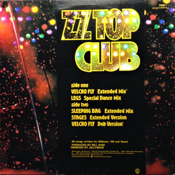 ZZ Top : Club (12", EP, Ltd)