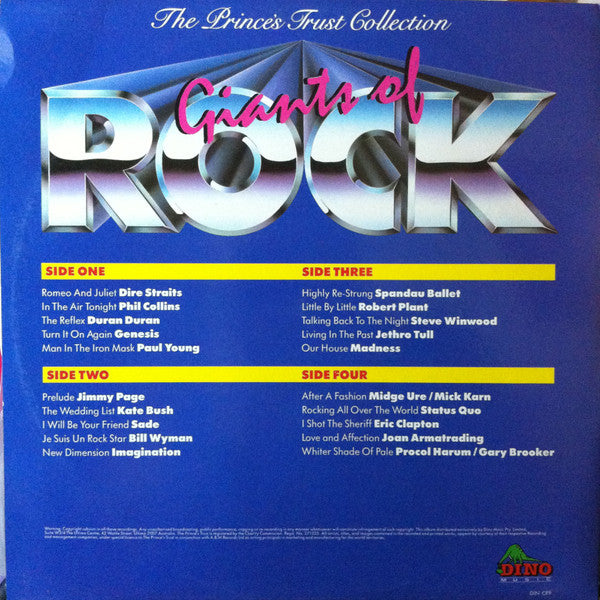 Various : The Princes Trust Collection Giants Of Rock (2xLP, Comp, Gat)