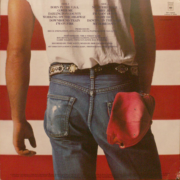 Bruce Springsteen : Born In The U.S.A. (LP, Album)